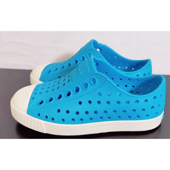 Native Bloom Little Kids Sky Blue Size C8 Unisex Slip On Lite Sandals - Picture 1 of 13